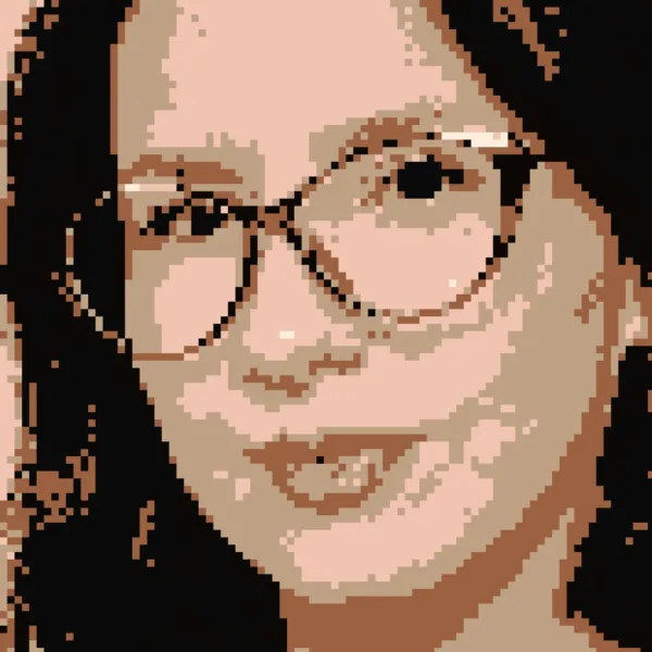 Creative portrait effect example