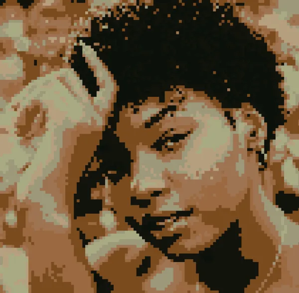 Creative portrait effect example