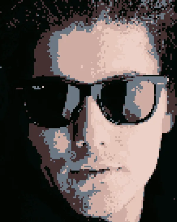 Creative portrait effect example